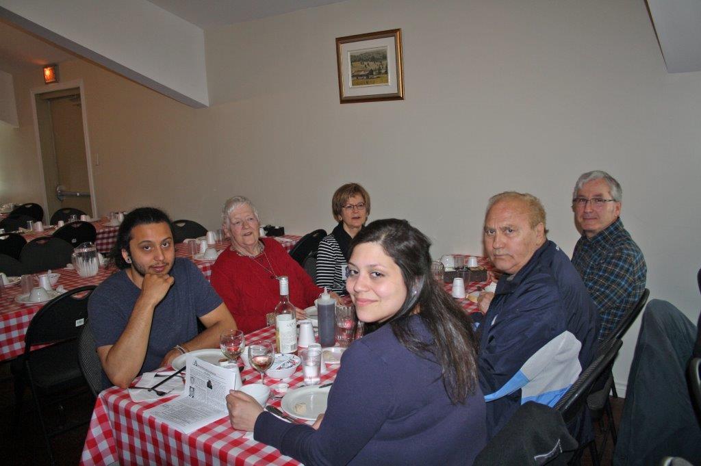 William Messier, Monique Jacques, Louise Messier, Serge Guyon, Paul Rolland et Marybel Messier