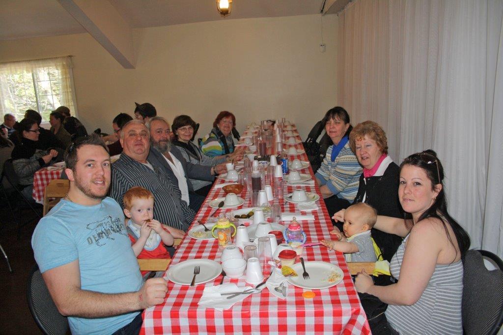 Famille de Philippe Messier et d’Alma Montigny, Réginald Bourgouin et Monique Beauchemin de Ste-Monique