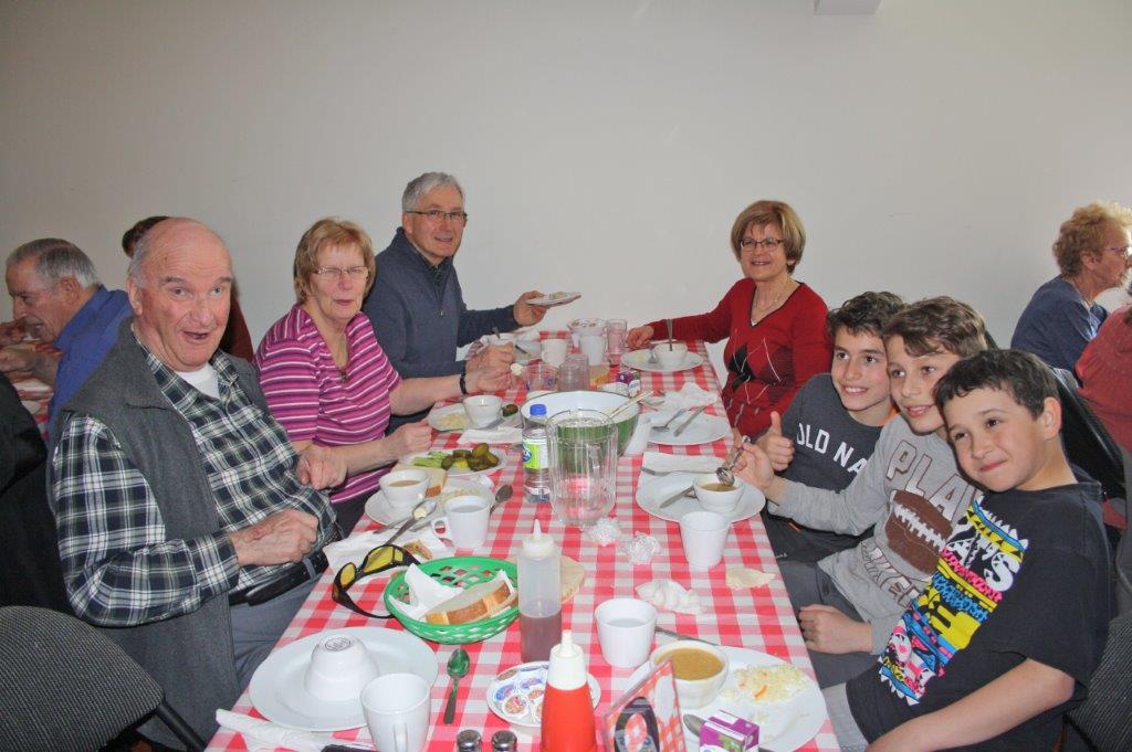 Francine Joubert, Serge Guyon et famille