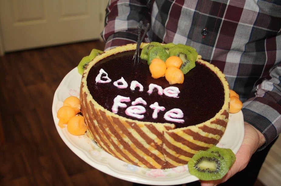 Le gâteau de fête