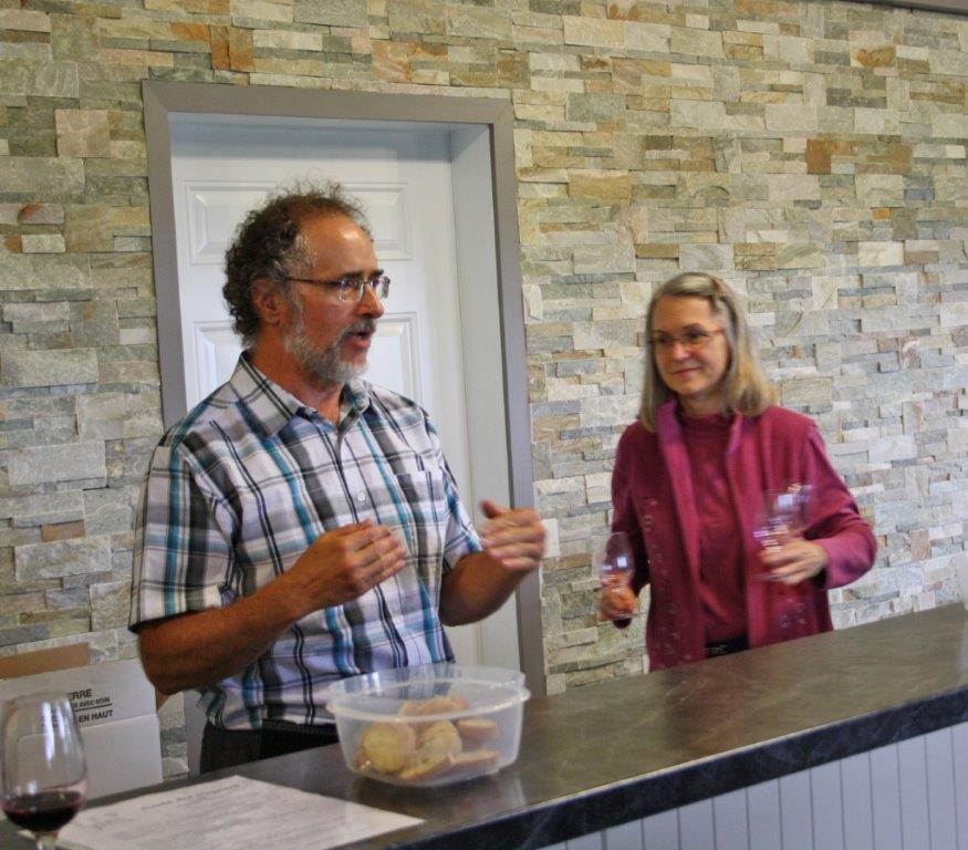Richard Messier et Jacinthe Morissette, propriétaires du Domaine des 3 Fûts.