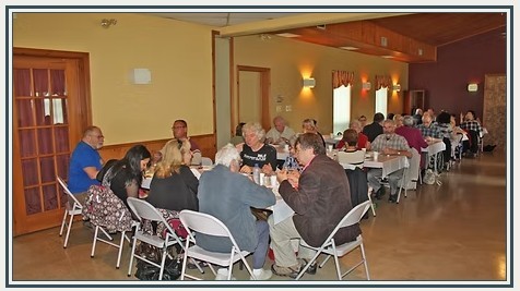 Brunch participants of the Annual General Meeting in St-Pie-de-Bagot.