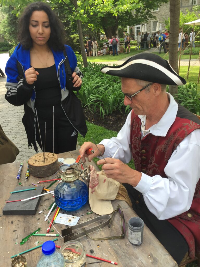 The artisans are out in force.