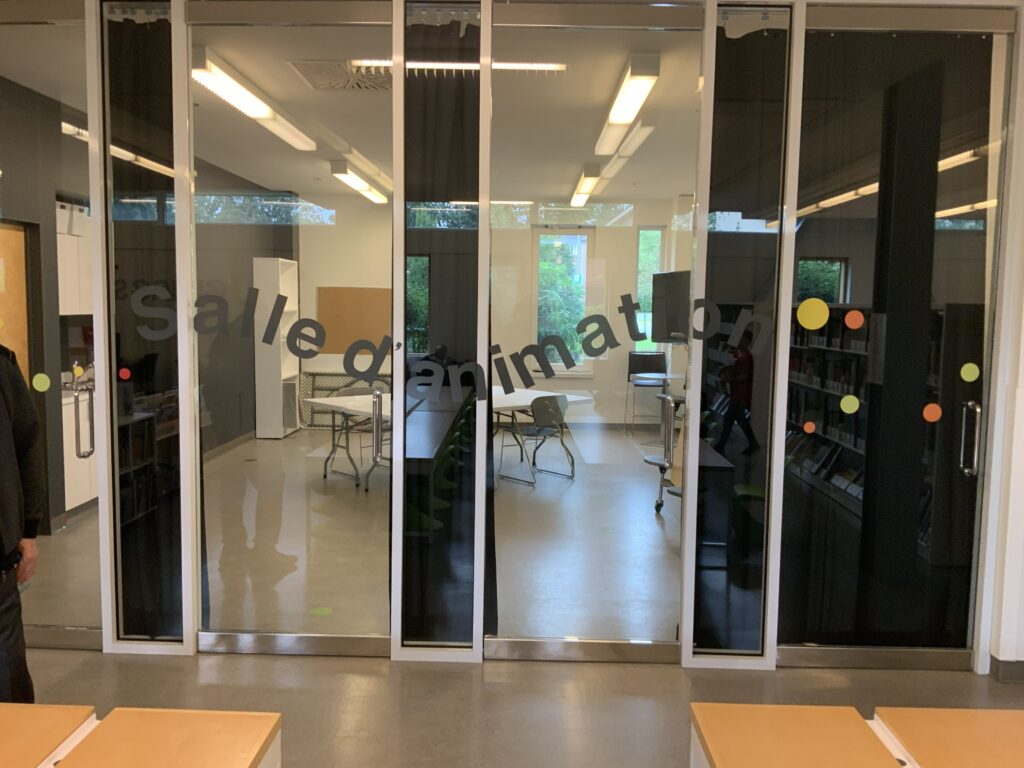 An activity room for young readers...