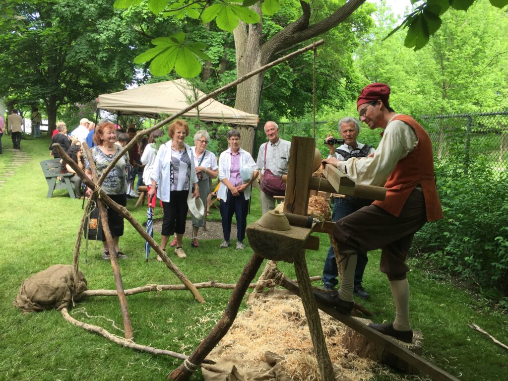 The artisans are out in force.