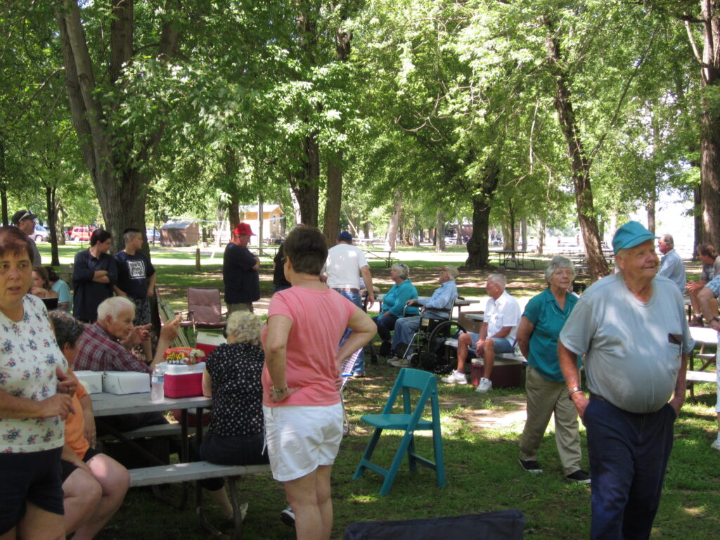 Les participants retrouvent des cousins américains et canadiens !